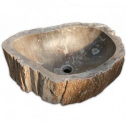 Vasque "Bois Fossilisé" Ø 400 x 150 mm