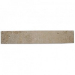 Plinthe en Travertin Turc 400x80x12mm light (beige clair)