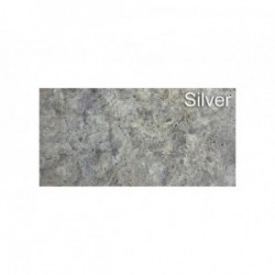 Dalle en Travertin Turc 610x406x12 mm SILVER choix commercial