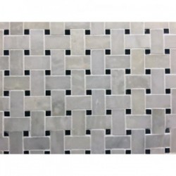 Mosaïque Blanc 295x290 Marbre Premier choix