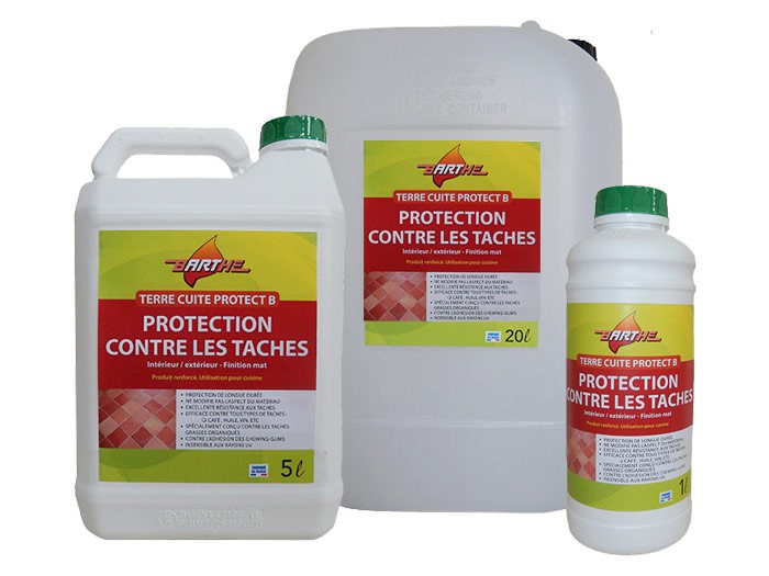 TERRE CUITE PROTECT B en bidon de 5 litres