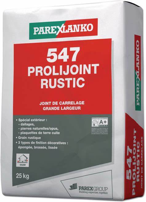 Prolijoint Rustic Ton Pierre grande largeur de 6 à 50 mm