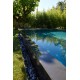 Margelle de piscine en Ardoise Noire 1000x330x30 mm