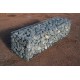 Gabion 2x0.5x0.5 m pré-rempli Calcaire Gris