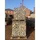 Gabion 1x0.5x1 m pré-rempli Calcaire Gris