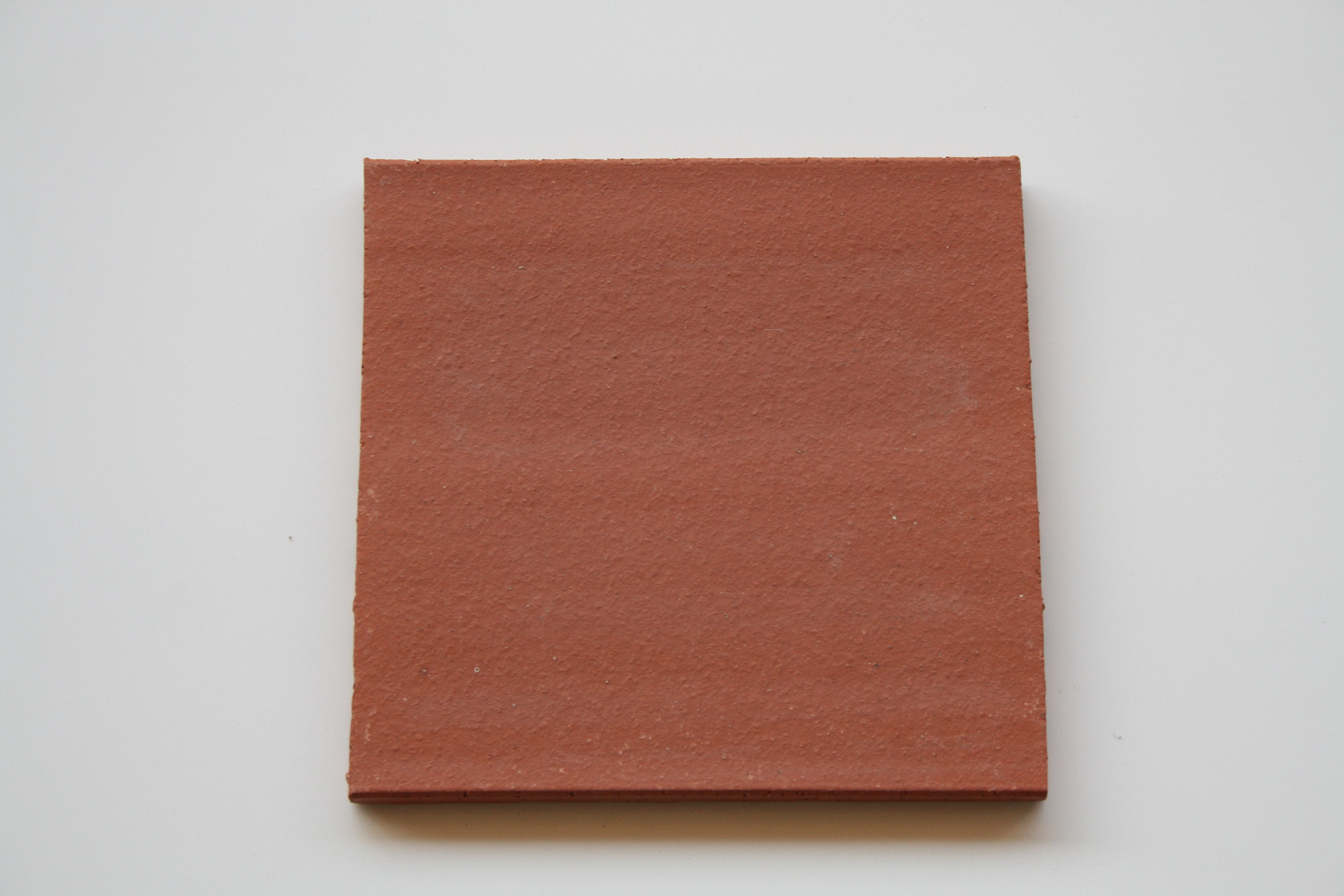 Carreaux terre cuite lisse rouge 19.2x19.2x1.3 cm