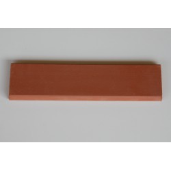 Plinthe en terre cuite lisse saumon 28x6.5x1.3 cm