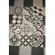 Carrelage Carreaux Ciment Motif Patchwork en 20x20x1.6 cm