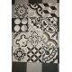 Carrelage Carreaux Ciment Motif Patchwork en 20x20x1.6 cm