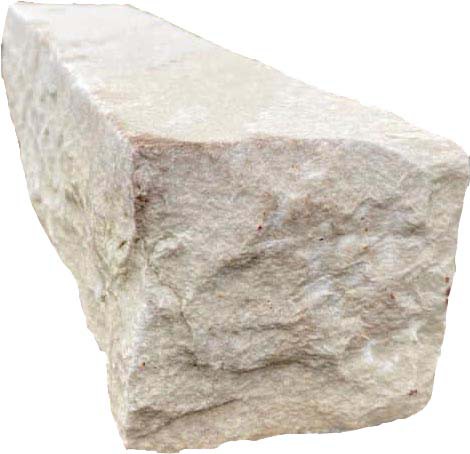 Bordure en Grès Beige 50x10x10 cm