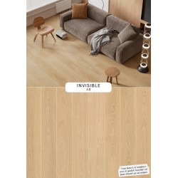 Revêtement de sol 100% recyclable Invisible AB 1830x228x6.2 mm