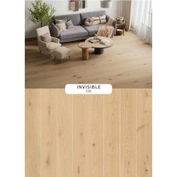 Revêtement de sol 100% recyclable Invisible AB 1830x228x6.2 mm