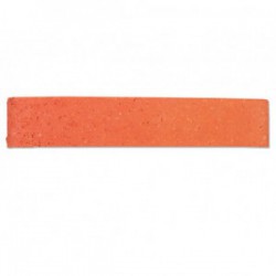 Plaquette de Parement arrachée rosé rouge 22x5x1,5cm
