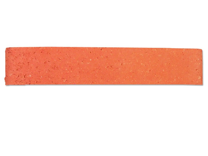 Plaquette de Parement arrachée rosé rouge 28x5x1,5cm