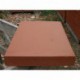 Brique Pleine Dessus de Mur / Foraine 40x28x5cm Rosé-Rouge